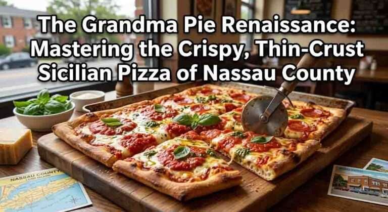 The Grandma Pie Renaissance: Mastering the Crispy, Thin-Crust Sicilian Pizza of Nassau County