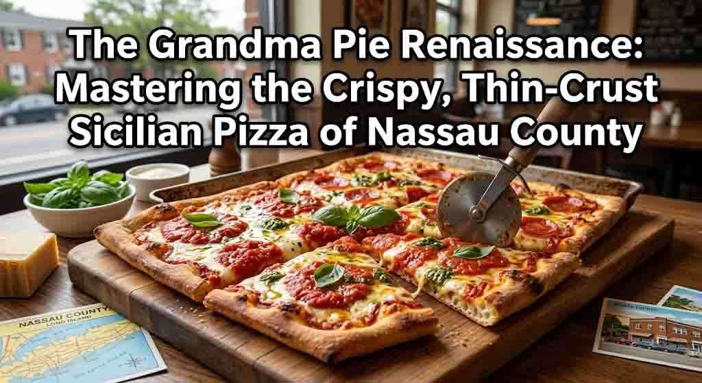 The Grandma Pie Renaissance: Mastering the Crispy, Thin-Crust Sicilian Pizza of Nassau County