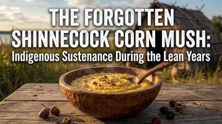 The Forgotten Shinnecock Corn Mush: Indigenous Sustenance During the Lean Years