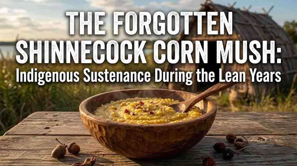 The Forgotten Shinnecock Corn Mush: Indigenous Sustenance During the Lean Years