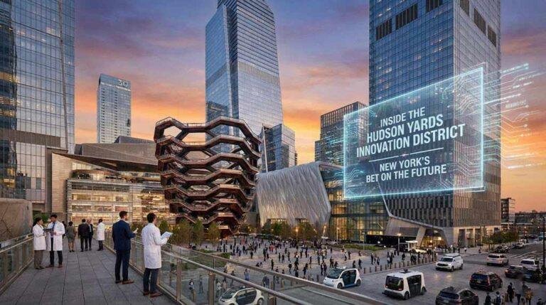 Inside the Hudson Yards Innovation District — New York’s Bold Bet on the Future