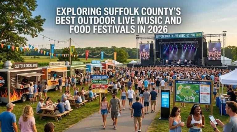 Suffolk County’s Best Outdoor Live Music and Food Festivals in 2026: The Complete North Shore Guide