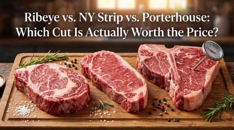 Ribeye vs. NY Strip vs. Porterhouse: Which Cut Is Actually Worth the Price?