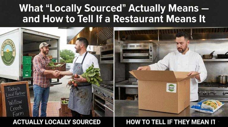 What “Locally Sourced” Actually Means — and How to Tell If a Restaurant Means It
