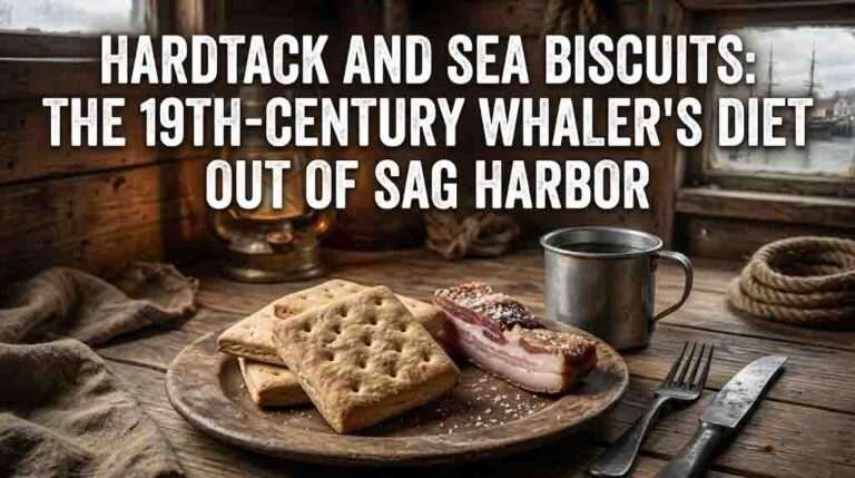Hardtack and Sea Biscuits: The 19th-Century Whaler’s Diet Out of Sag Harbor