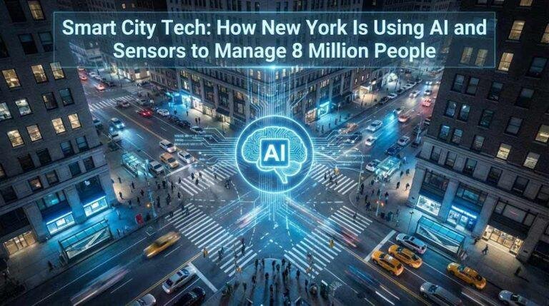 Smart City Tech: How New York Is Using AI and Sensors to Manage 8 Million People