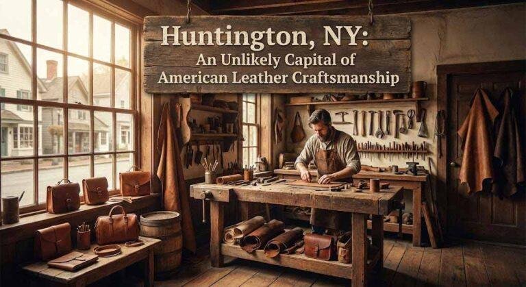Huntington, NY: An Unlikely Capital of American Leather Craftsmanship
