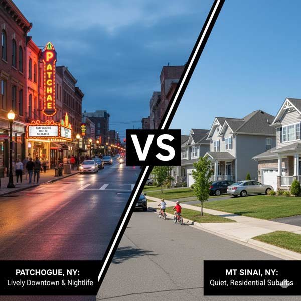 Patchogue vs Mt. Sinai NY: Two Long Island Communities, Two Different Lifestyles