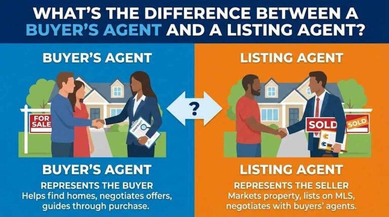 What’s the Difference Between a Buyer’s Agent and a Listing Agent? (And Why It Matters in 2026)