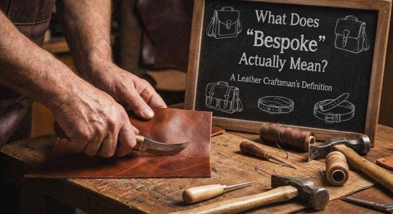 The Word They Stole: What ‘Bespoke’ Actually Means, From a Man Who Still Stitches Every Hole by Hand