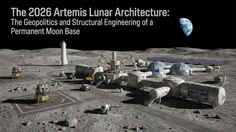 Building the Moon: The Artemis Lunar Architecture and the Geopolitics of a Permanent Base in Space