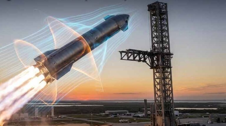 The Physics of the Reverse Thrust: The Aerodynamics Behind Catching the 233-Foot Super Heavy Booster Mid-Air