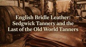 English Bridle Leather: Sedgwick Tannery and the Last of the Old World Tanners