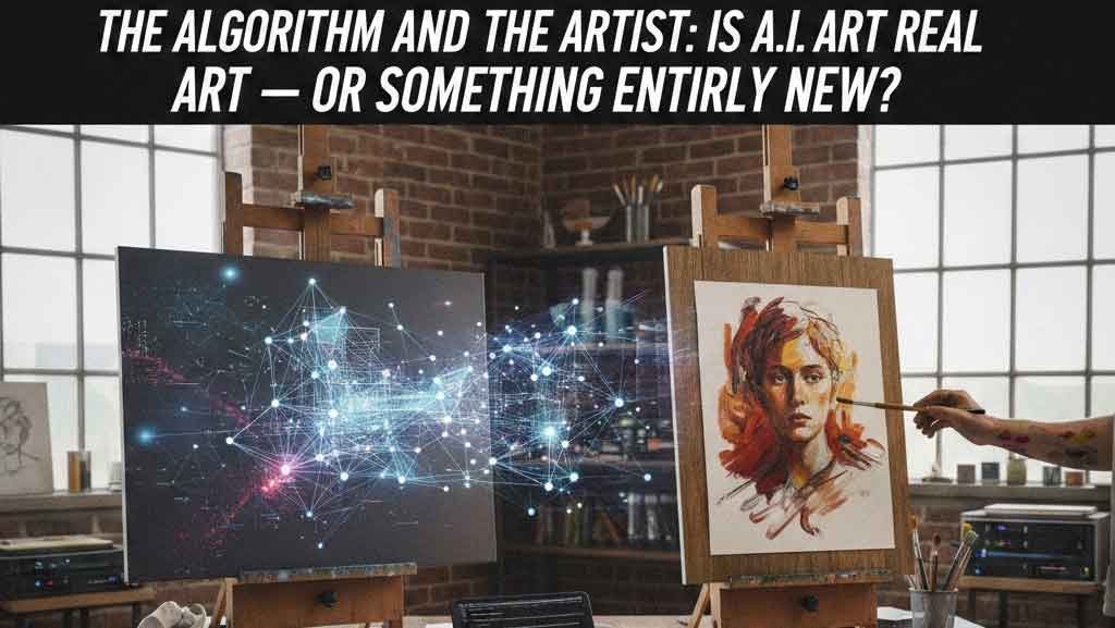 The Algorithm and the Artist: Is A.I. Art Real Art — Or Something Entirely New?