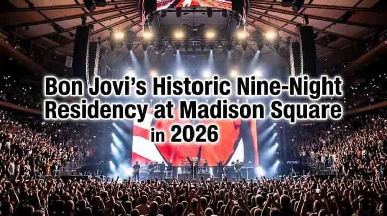 Bon Jovi’s Historic Nine-Night Residency at Madison Square Garden: A New York Homecoming Forty Years in the Making