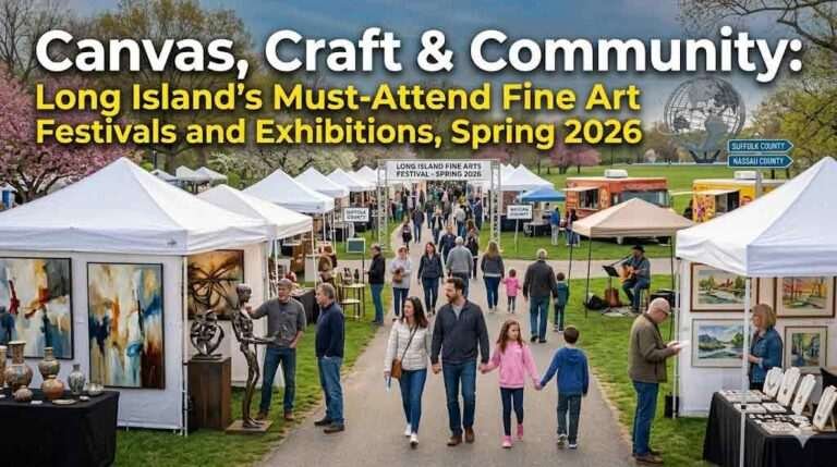 Canvas, Craft & Community: Long Island’s Must-Attend Fine Art Festivals and Exhibitions, Spring 2026