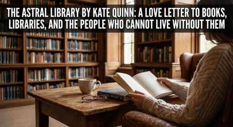 The Astral Library by Kate Quinn: A Love Letter to Books, Libraries, and the People Who Cannot Live Without Them
