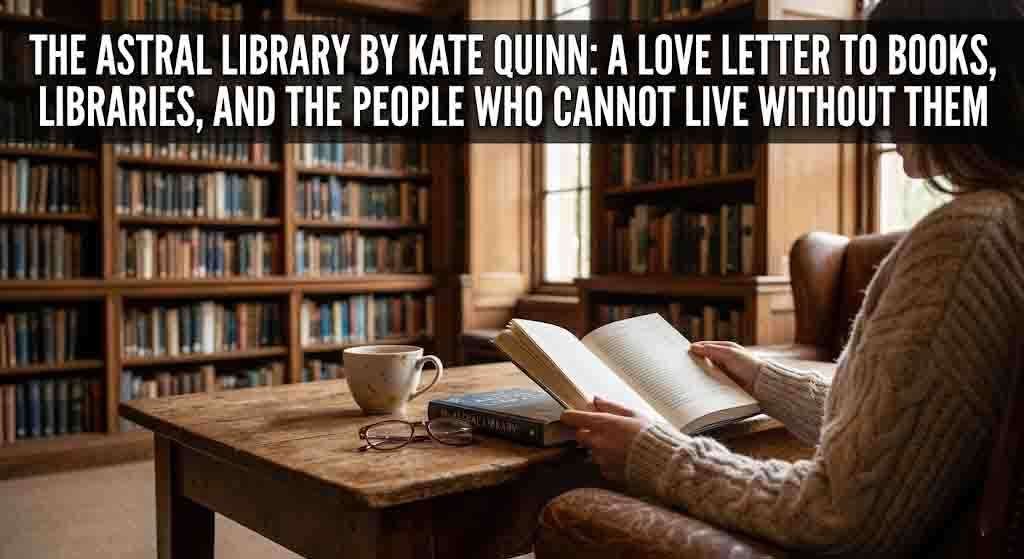 The Astral Library by Kate Quinn: A Love Letter to Books, Libraries, and the People Who Cannot Live Without Them