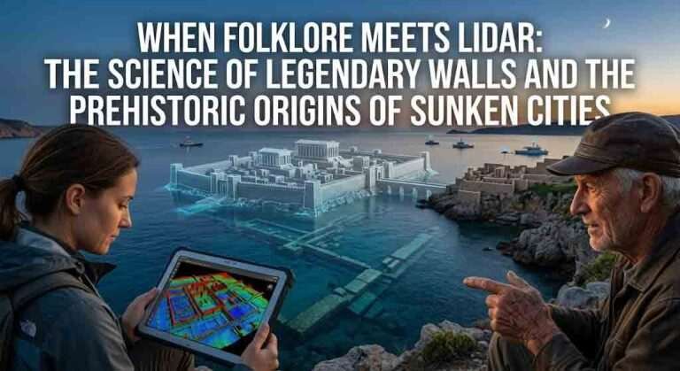 When Folklore Meets LIDAR: The Science of Legendary Walls and the Prehistoric Origins of Sunken Cities
