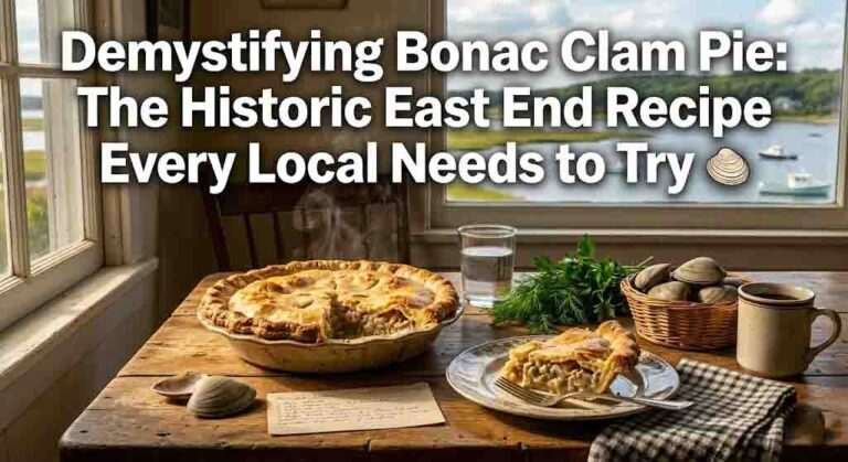 Demystifying Bonac Clam Pie: The Historic East End Recipe Every Local Needs to Try
