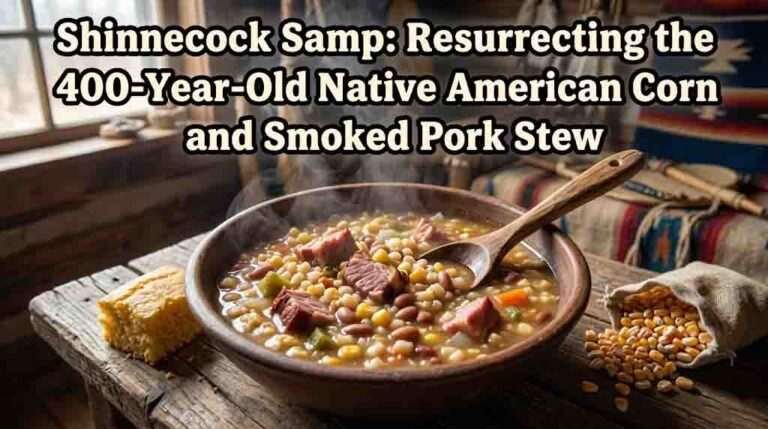 Shinnecock Samp: Resurrecting the 400-Year-Old Native American Corn and Smoked Pork Stew