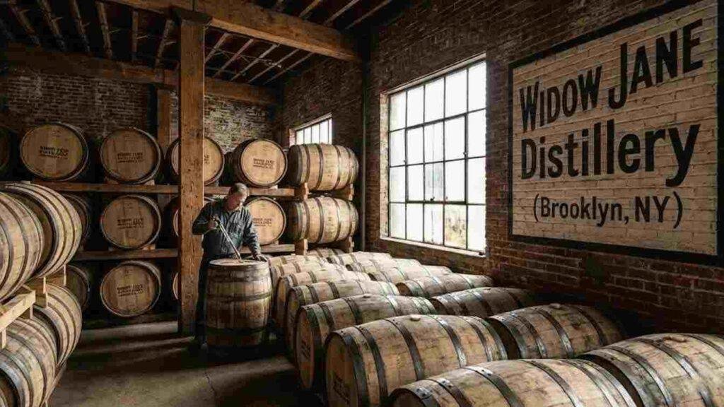 Widow Jane Distillery — 218 Conover Street, Red Hook, Brooklyn, NY 11231