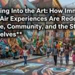 Walking Into the Art: How Immersive Open-Air Experiences Are Redefining Culture, Community, and the Streets Themselves