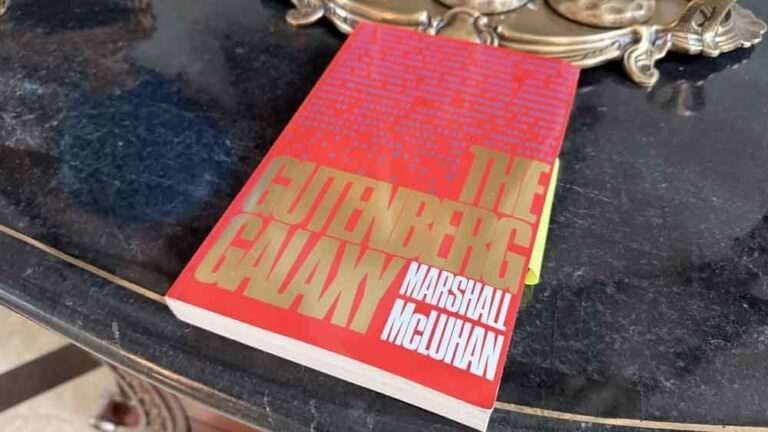 The Gutenberg Galaxy: The Making of the Typographic Man — Marshall McLuhan