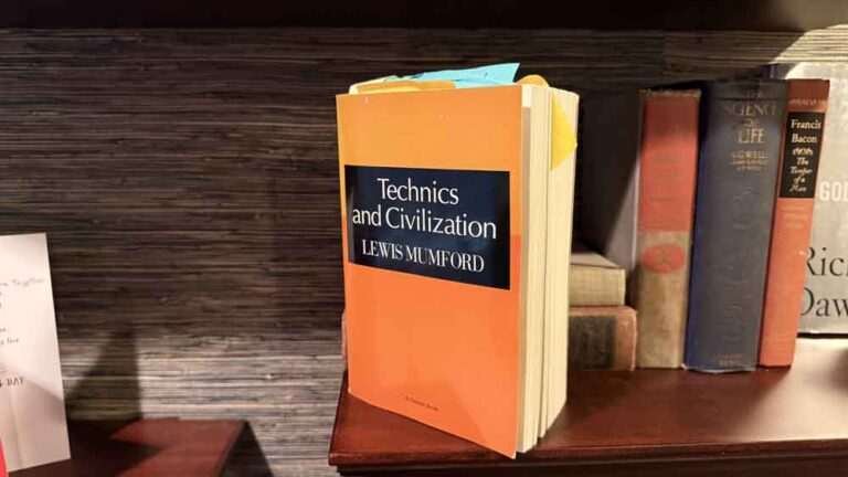 Technics and Civilization by Lewis Mumford — The Book That Proves Every Machine Is a Philosophy