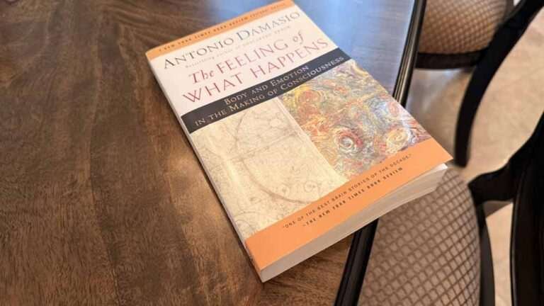 The Feeling of What Happens by Antonio Damasio — A Review