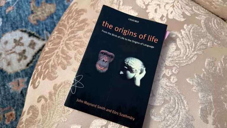 The Origins of Life by John Maynard Smith and Eörs Szathmáry — The Question That Was Always There