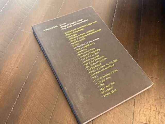 Screen by Jessica Helfand — She Saw the Wreckage Before the Crash