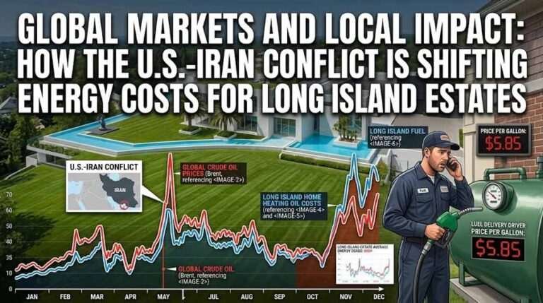 Global Markets and Local Impact: How the U.S.-Iran Conflict Is Shifting Energy Costs for Long Island Estates