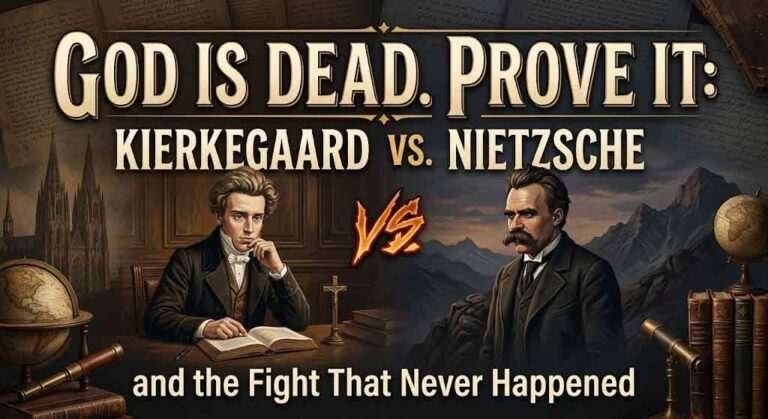 God Is Dead. Prove It: Kierkegaard vs. Nietzsche and the Fight That Never Happened