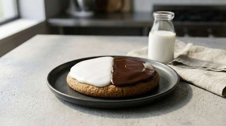 The New York Classic: Perfecting the Giant Black and White Cookie