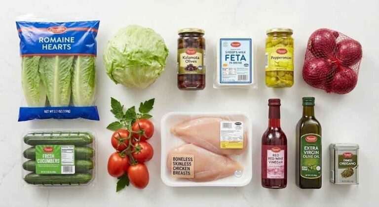 Greek Salad with Grilled Chicken