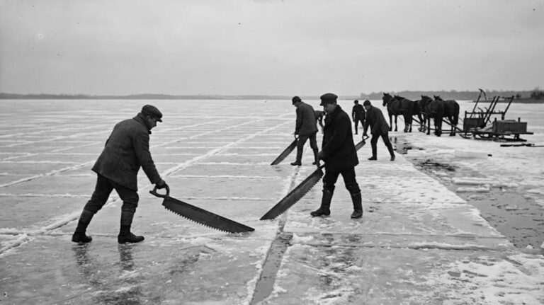 The Ice Harvest That Fed New York: How Long Island’s Frozen Ponds Became the City’s Refrigerator