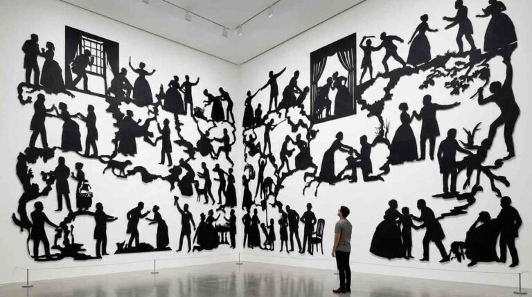 Kara Walker Makes Silhouettes That Cut Like a Blade. This Is How She Does It.