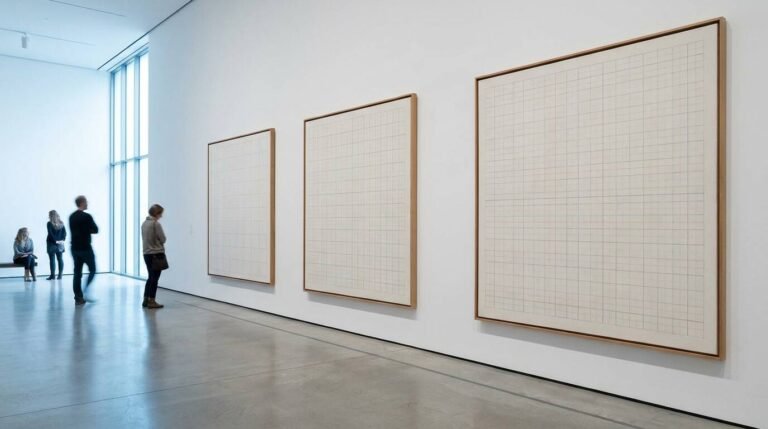 Agnes Martin Painted Nothing. The Nothing Sold for Millions. Here’s What She Was Actually After.