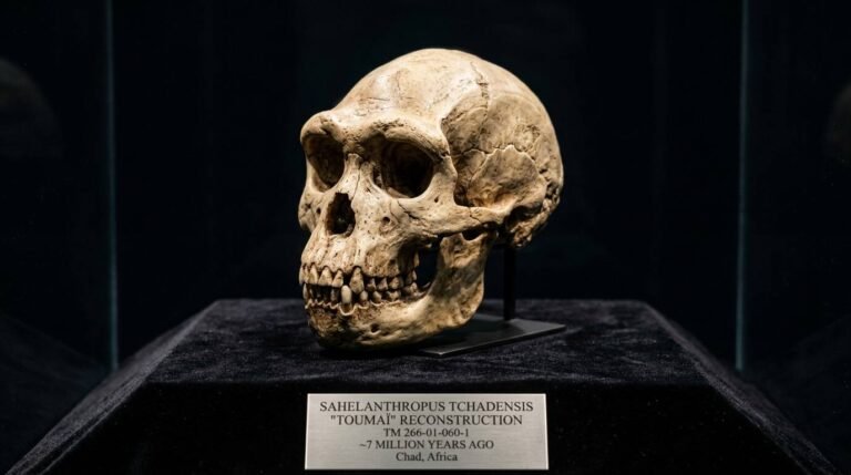 The Skull That Rewrote Human Evolution: What Sahelanthropus tchadensis Tells Us About Walking Upright