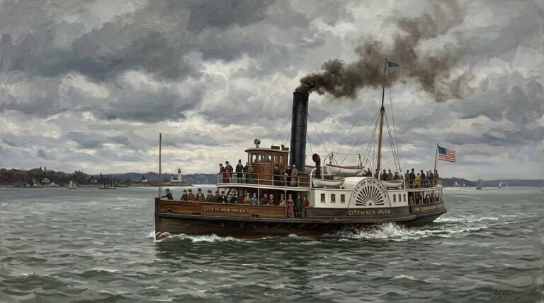 The Ferry That Ran on Steam Before Long Island Had a Railroad: Port Jefferson’s Forgotten Transportation Revolution