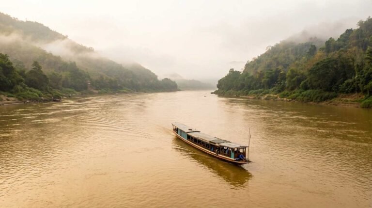 The Ferryman Doesn’t Ask Where You’re Going: Adrift on the Mekong Between Luang Prabang and Huay Xai