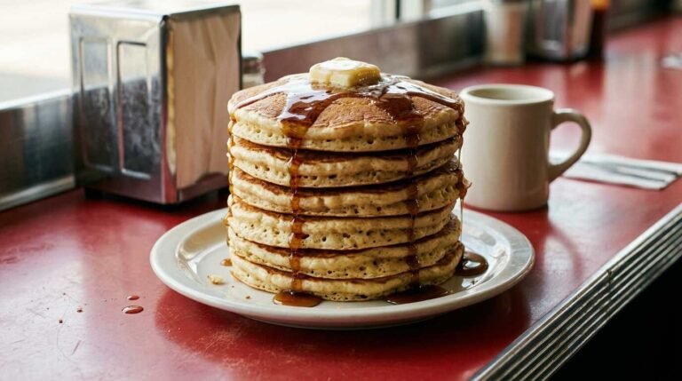 How to Make Fluffy Diner-Style Pancakes at Home