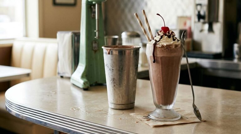 How to Make a Classic Diner Milkshake at Home: The Four-Minute Counter Method