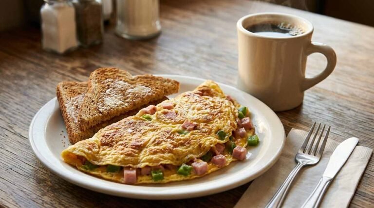 How to Make a Diner-Style Western Omelet That Folds Without Tearing