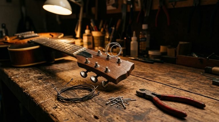 Dead Guitar Strings and Coated Sets