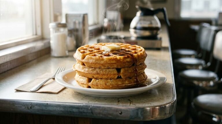 How to Make Crispy Waffles at Home: Cornstarch, Whipped Egg Whites, and the Steam Trick