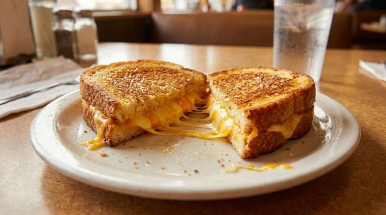 The Diner Grilled Cheese: Butter, Heat, and Patience
