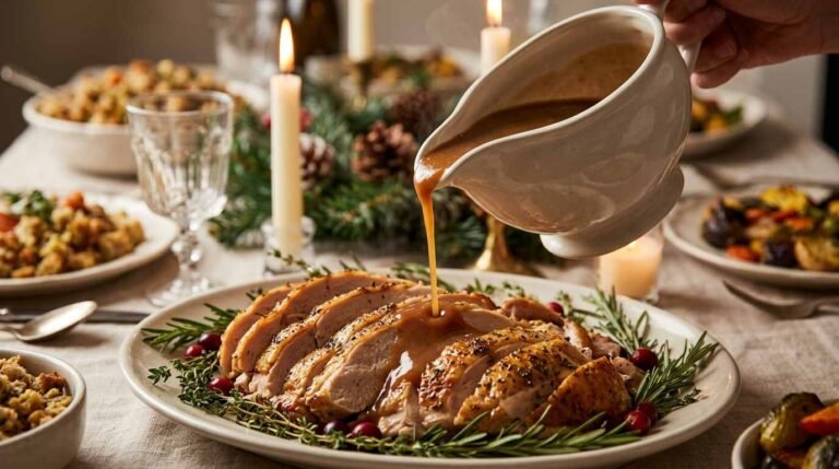 Lump-Free Turkey Gravy: A Roux Timeline for Thanksgiving Week