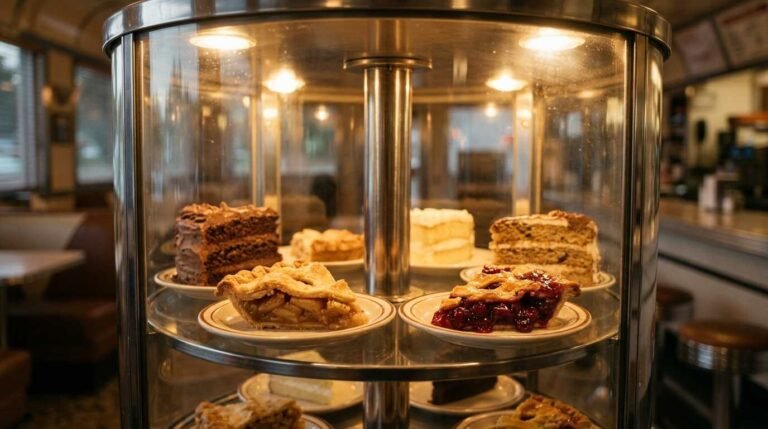 Why the Pie Case Rotates: Pie, Cake, and the Economics of the Dessert Counter